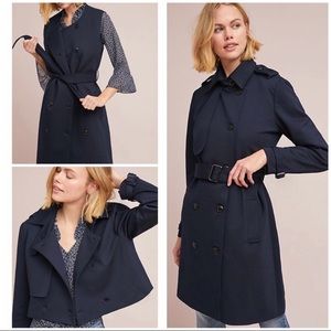 Anthropologie Marlo Trench Coat NWT